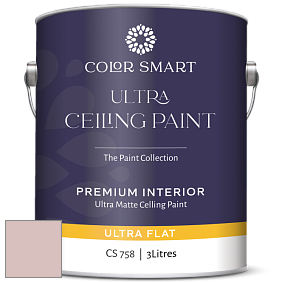 COLOR SMART CS 758 ULTRA CEILING PAINT ультраматовая краска цвет 2104-60 Rose Silk