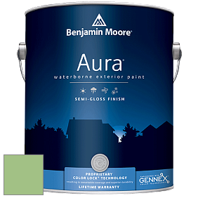 Benjamin Moore Aura 632 Waterborne Exterior Semi-Gloss Finish краска цвет 551 Exotic Bloom