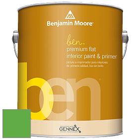 Benjamin Moore Ben W625 Premium Interior Latex Flat краска цвет NCS S 1075-G20Y 