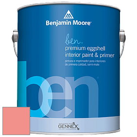 Benjamin Moore Ben W626 Premium Interior Latex Eggshell краска цвет NCS S 0550-Y90R 