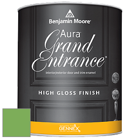 Benjamin Moore Aura 148 Grand Entrance High Gloss эмаль цвет 559 Paradise Valley