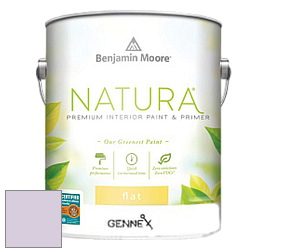 Benjamin Moore 514 Natura Interior Semi-Gloss Finish краска цвет 1388 Spring Lilac