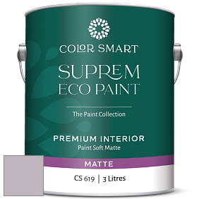 COLOR SMART CS 619 SUPREM ECO PAINT матовая краска цвет 2115-50 Iced Mauve
