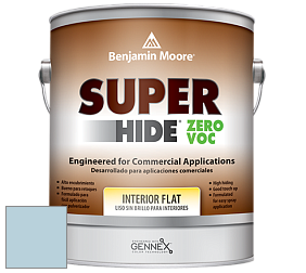 Benjamin Moore 355 Super Hide Zero Voc Interior Flat краска цвет 835 Grand Rapids