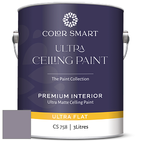 COLOR SMART CS 758 ULTRA CEILING PAINT ультраматовая краска цвет AF-600 