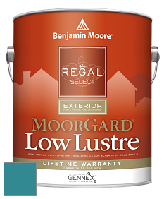 Benjamin Moore W103 Regal Select Exterior Paint-MoorGard Low Lustre Finish краска цвет 755 Salzburg Blue