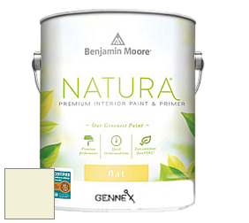 Benjamin Moore 514 Natura Interior Semi-Gloss Finish краска цвет OC-115 Cream Silk
