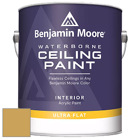 Benjamin Moore 508 Waterborne Ceiling Paint краска для потолков цвет 279 Hollywood Gold