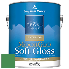 Benjamin Moore W096 Regal Select Exterior Paint-Moor GloSoft Gloss Finish краска цвет 574 Once Upon a Time