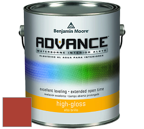 Benjamin Moore 794 Advance Interior Paint-High Gloss глянцевая алкидная эмаль цвет RAL 3016 