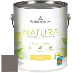 Benjamin Moore 512 Natura Interior Flat Finish матовая краска цвет 1470 Bear Creek