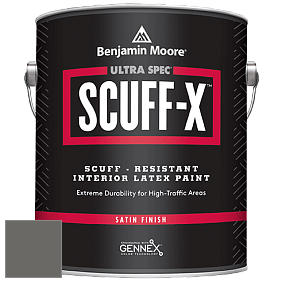 Benjamin Moore 486 Ultra Spec SCUFF-X Interior Satin Finish краска цвет HC-166 BM HC-166
