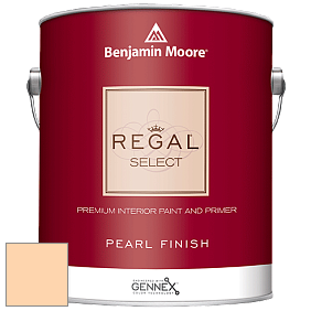 Benjamin Moore 550 Regal Select Waterborne Interior Pearl Finish краска цвет 157 Cantaloupe