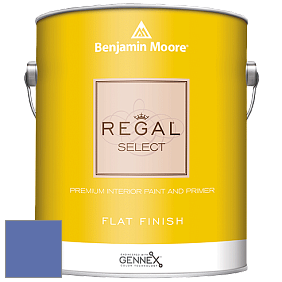 Benjamin Moore 547 Regal Select Waterborne Interior Flat Finish краска цвет NCS S 3050-R70B 