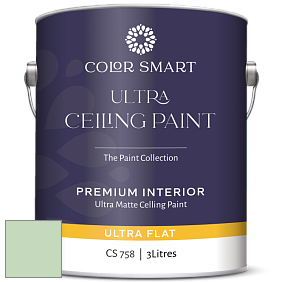 COLOR SMART CS 758 ULTRA CEILING PAINT ультраматовая краска цвет 562 Cucumber Salad
