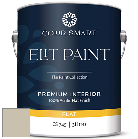 COLOR SMART CS 745 ELIT PAINT глубокоматовая моющаяся краска цвет 976 Coastal Fog