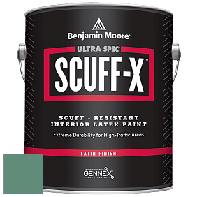 Benjamin Moore 486 Ultra Spec SCUFF-X Interior Satin Finish краска цвет 642 Palm Trees