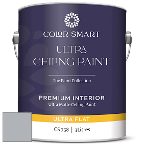 COLOR SMART CS 758 ULTRA CEILING PAINT ультраматовая краска цвет 1613 Silent Night
