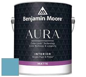Benjamin Moore Aura 522 Interior Paint - Matte краска цвет 774 I've Got the Blues