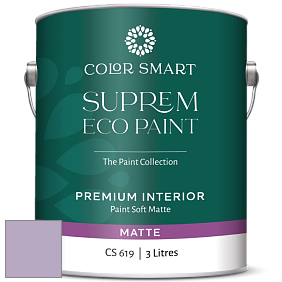 COLOR SMART CS 619 SUPREM ECO PAINT матовая краска цвет 2072-50 Lavender Lipstick