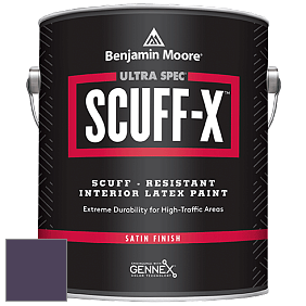 Benjamin Moore 486 Ultra Spec SCUFF-X Interior Satin Finish краска цвет 2071-10 Exotic Purple