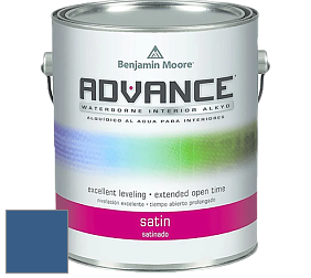 Benjamin Moore 792 Advance Interior Paint-Satin эмаль цвет 812 Blueberry Hill