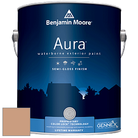 Benjamin Moore Aura 632 Waterborne Exterior Semi-Gloss Finish краска цвет AF-210 
