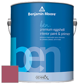 Benjamin Moore Ben W626 Premium Interior Latex Eggshell краска цвет 2084-30 Rouge