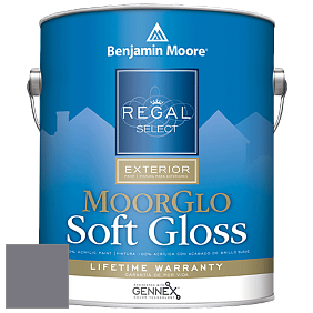 Benjamin Moore W096 Regal Select Exterior Paint-Moor GloSoft Gloss Finish краска цвет AF-590 