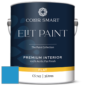 COLOR SMART CS 745 ELIT PAINT глубокоматовая моющаяся краска цвет NCS S 1560-R90B 