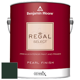 Benjamin Moore 550 Regal Select Waterborne Interior Pearl Finish краска цвет RAL 6009 