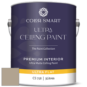 COLOR SMART CS 758 ULTRA CEILING PAINT ультраматовая краска цвет 977 Brandon Beige