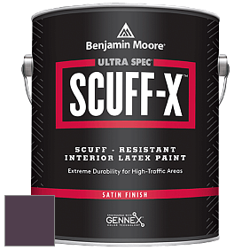 Benjamin Moore 486 Ultra Spec SCUFF-X Interior Satin Finish краска цвет NCS S 7020-R40B 