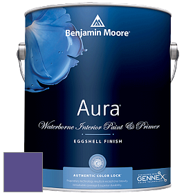 Benjamin Moore Aura 524 Waterborne Interior Eggshell Finish краска цвет NCS S 3555-R60B 