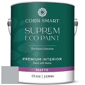 COLOR SMART CS 619 SUPREM ECO PAINT матовая краска цвет 1613 Silent Night
