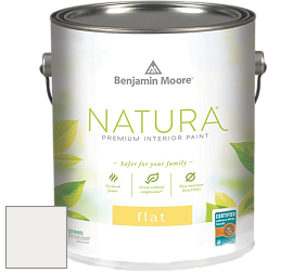 Benjamin Moore 512 Natura Interior Flat Finish матовая краска цвет NCS S 0502-Y80R 