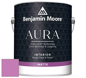 Benjamin Moore Aura 522 Interior Paint - Matte краска цвет 2076-40 Raspberry Mousse
