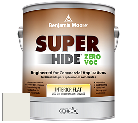 Benjamin Moore 355 Super Hide Zero Voc Interior Flat краска цвет AF-15 