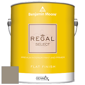 Benjamin Moore 547 Regal Select Waterborne Interior Flat Finish краска цвет AF-155 