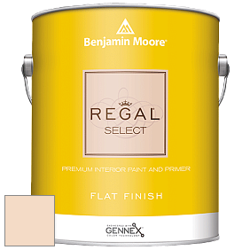 Benjamin Moore 547 Regal Select Waterborne Interior Flat Finish краска цвет 903 Pirates Cove Beach