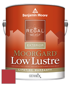 Benjamin Moore W103 Regal Select Exterior Paint-MoorGard Low Lustre Finish краска цвет 2000-10 Red