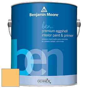 Benjamin Moore Ben W626 Premium Interior Latex Eggshell краска цвет 313 Golden Groves