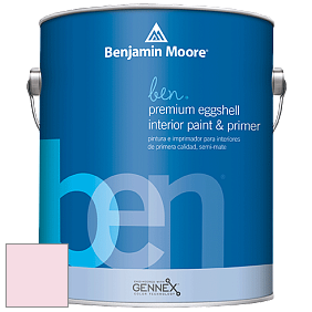 Benjamin Moore Ben W626 Premium Interior Latex Eggshell краска цвет 2003-70 Pleasing Pink