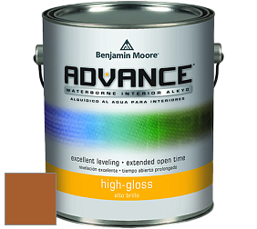 Benjamin Moore 794 Advance Interior Paint-High Gloss глянцевая алкидная эмаль цвет RAL 8023 