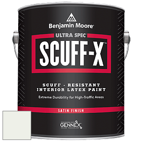 Benjamin Moore 486 Ultra Spec SCUFF-X Interior Satin Finish краска цвет 844 Aloe Vera