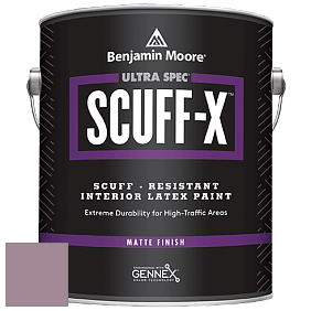 Benjamin Moore 484 Ultra Spec SCUFF-X Interior Matte Finish краска цвет RAL 4009 