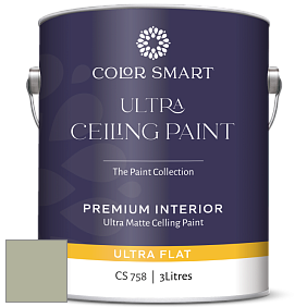 COLOR SMART CS 758 ULTRA CEILING PAINT ультраматовая краска цвет AF-455 