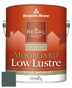 Benjamin Moore W103 Regal Select Exterior Paint-MoorGard Low Lustre Finish краска цвет 686 Crisp Romaine
