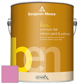 Benjamin Moore Ben W625 Premium Interior Latex Flat краска цвет NCS S 1050-R30B 