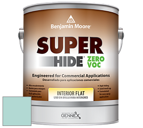 Benjamin Moore 355 Super Hide Zero Voc Interior Flat краска цвет NCS S 1020-B60G 